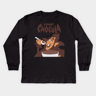 Count Chocula box Kids Long Sleeve T-Shirt